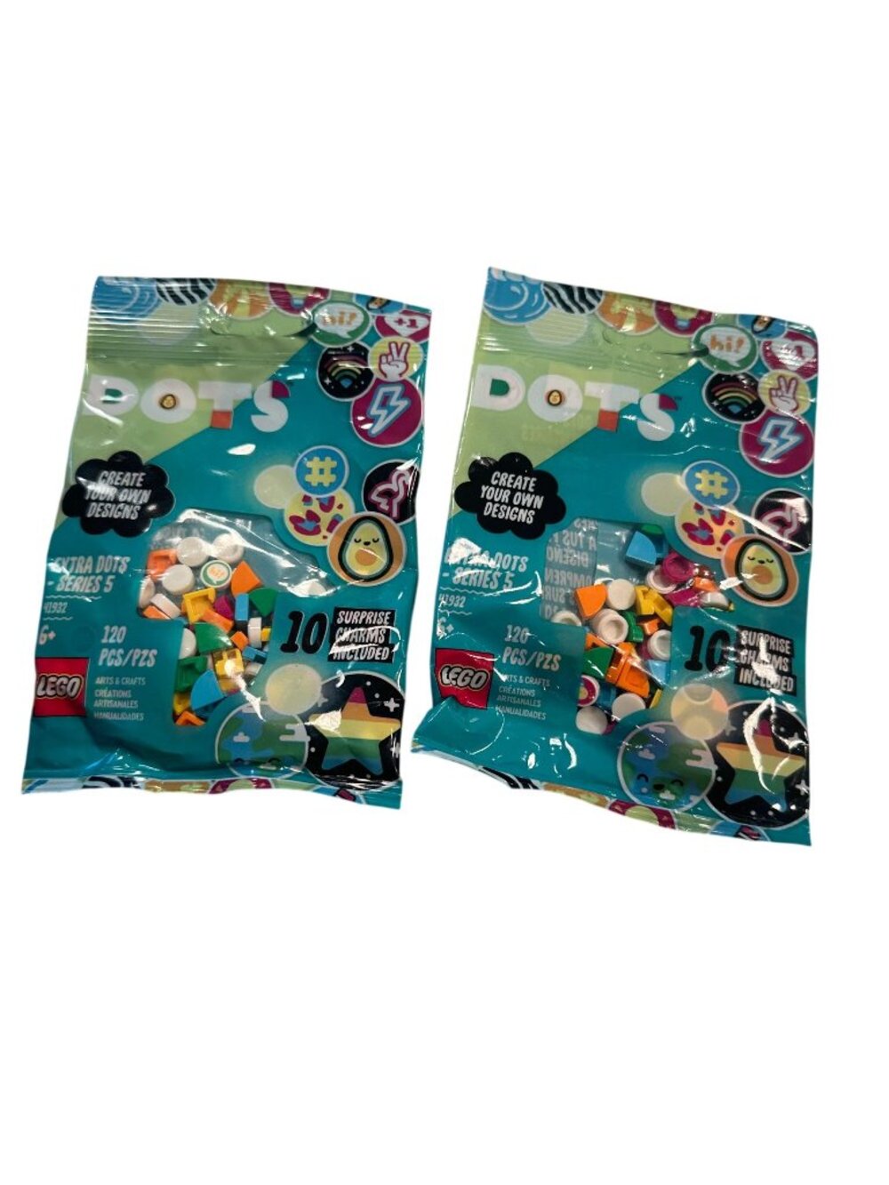 LEGO Dots Extra Dots Series 5 41932 120 Piece Building Set 10 Surprise Charms 2